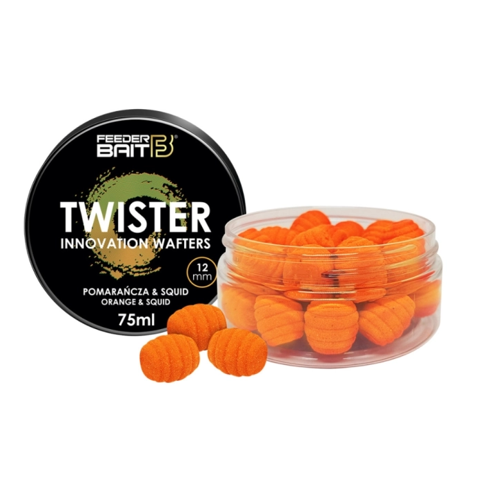TWISTER WAFTERS 12MM POMARAŃCZA SQUID OPK/6SZT